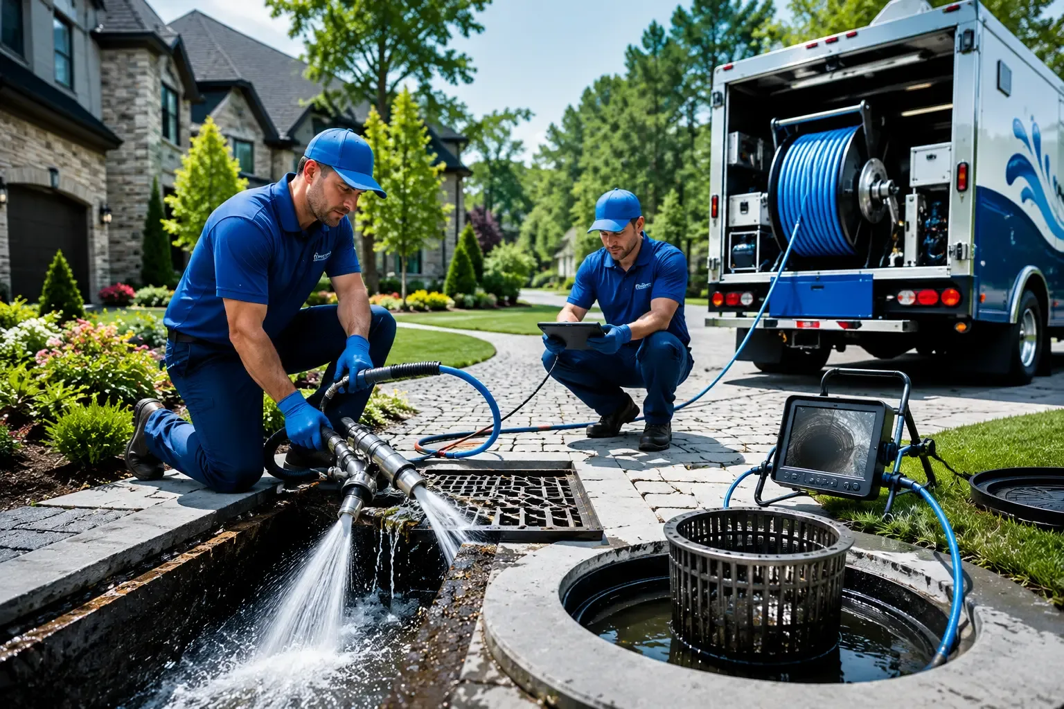 Local outdoor drain cleaning professionals in Newell, WV