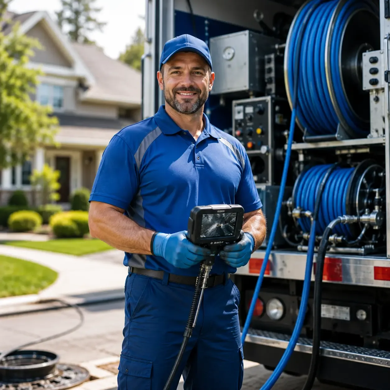 Local outdoor drain cleaning specialists in Newell, WV